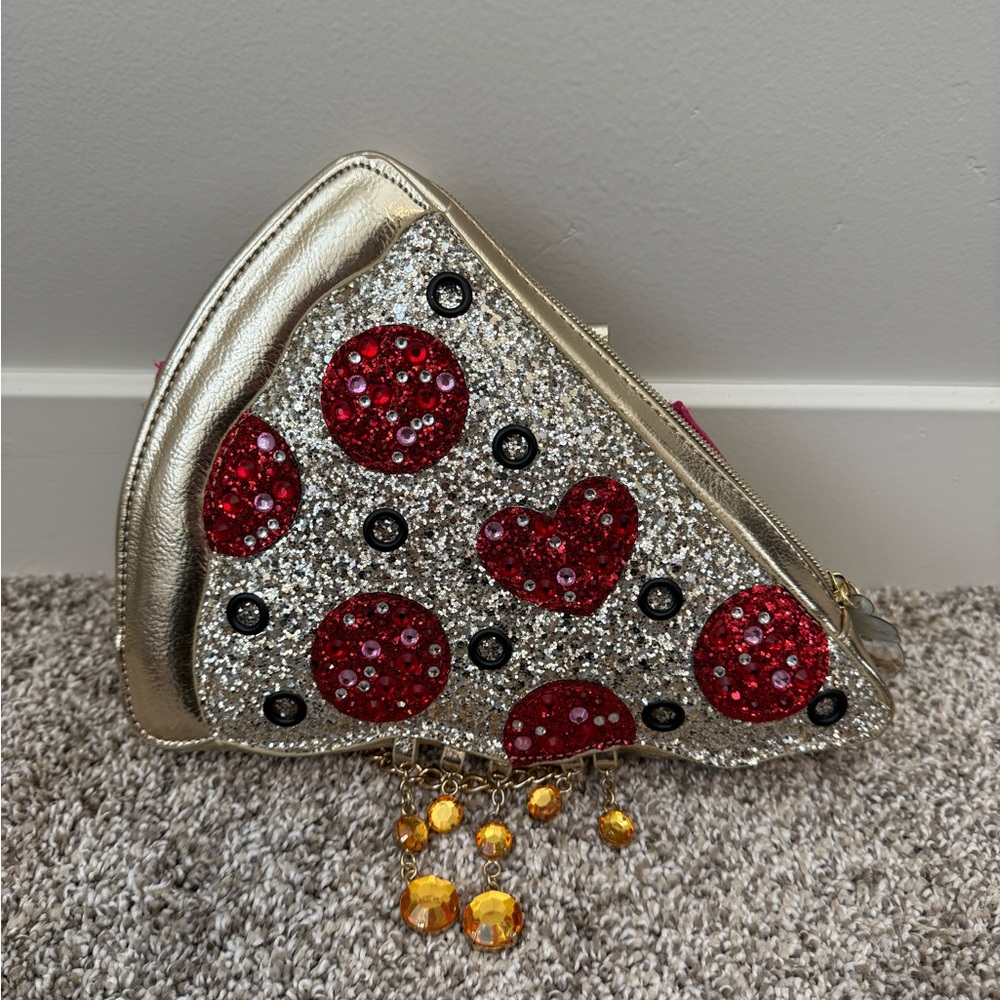 Vintage Betsey Johnson Pizza Purse